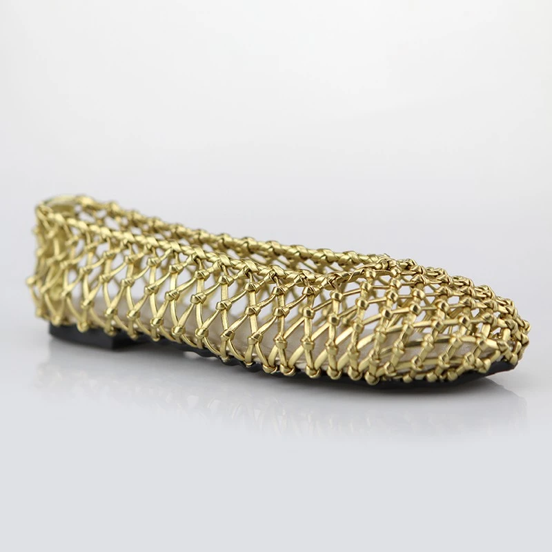 Golden Woven Flat high quality